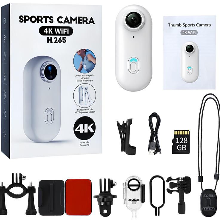 128GB 4K thumb-sized portable action camera