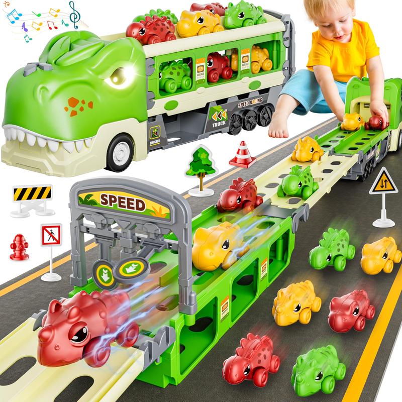 Dinosaur truck toys, princess cars, unicorn cars, children's Christmas and birthday gifts
