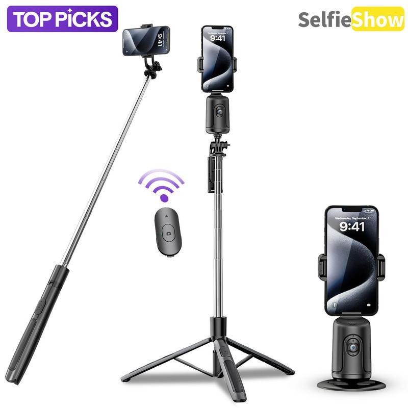 360° Smart AI Face Recognition Mobile Phone Tripod