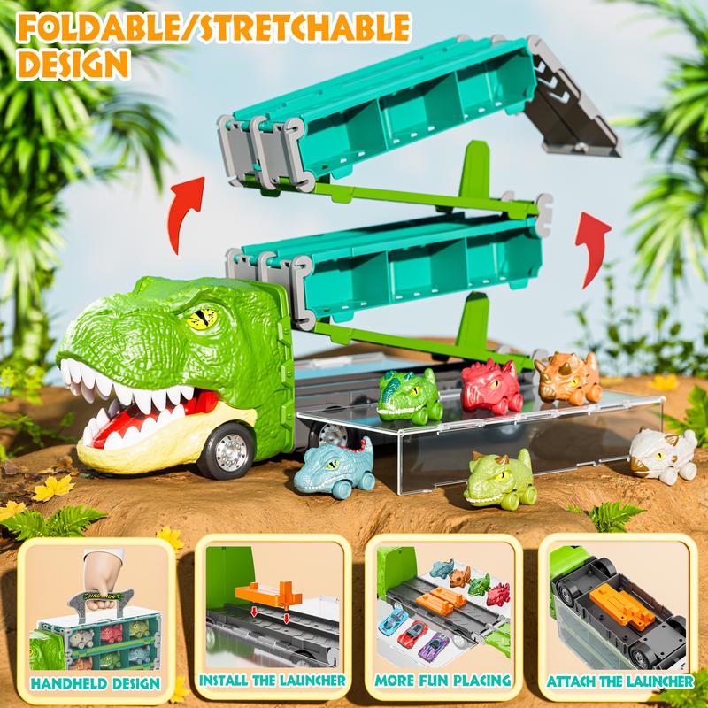Dinosaur truck toys, princess cars, unicorn cars, children's Christmas and birthday gifts