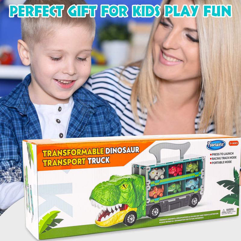Dinosaur truck toys, princess cars, unicorn cars, children's Christmas and birthday gifts