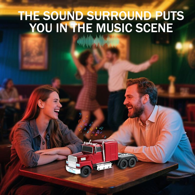 Large truck-shaped Bluetooth speaker