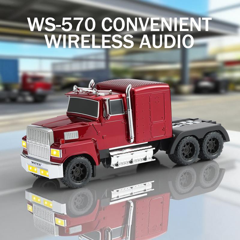 Large truck-shaped Bluetooth speaker