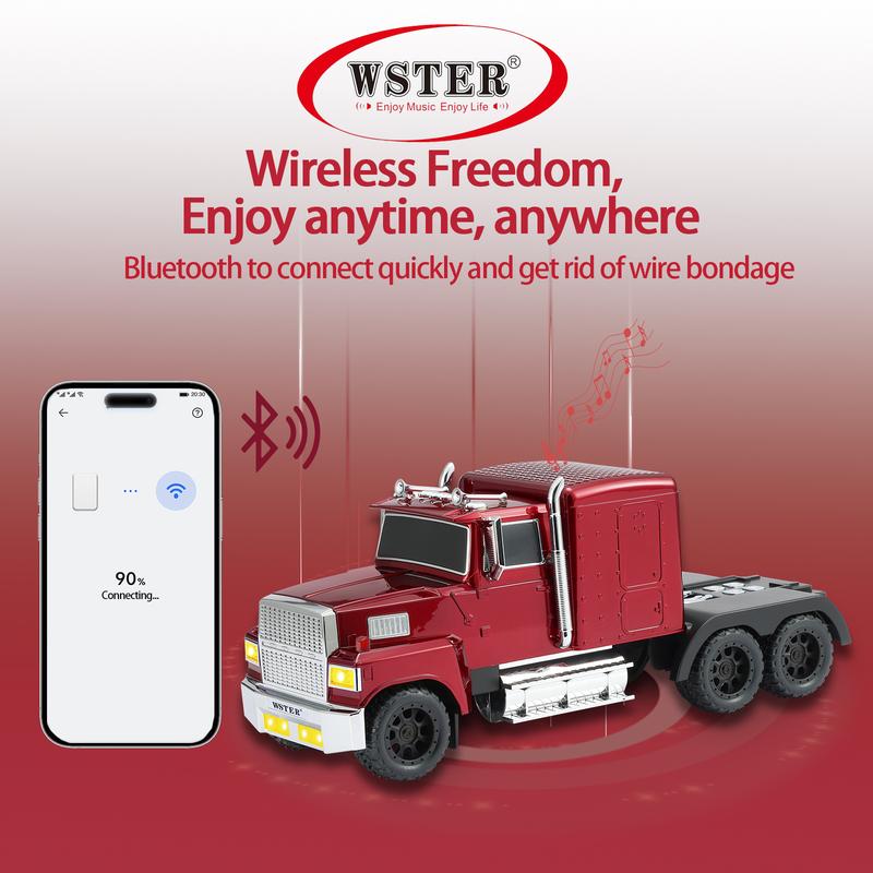 Large truck-shaped Bluetooth speaker