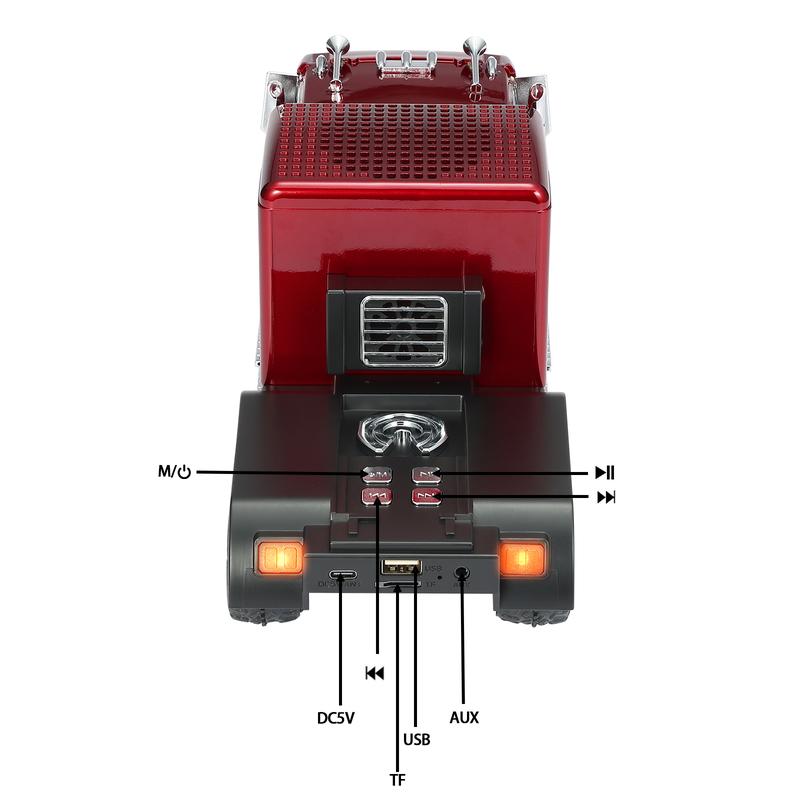 Large truck-shaped Bluetooth speaker