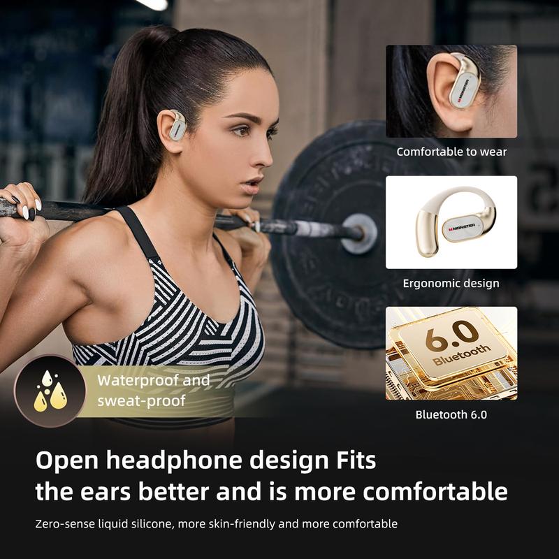 Over-the-ear Bluetooth headphones