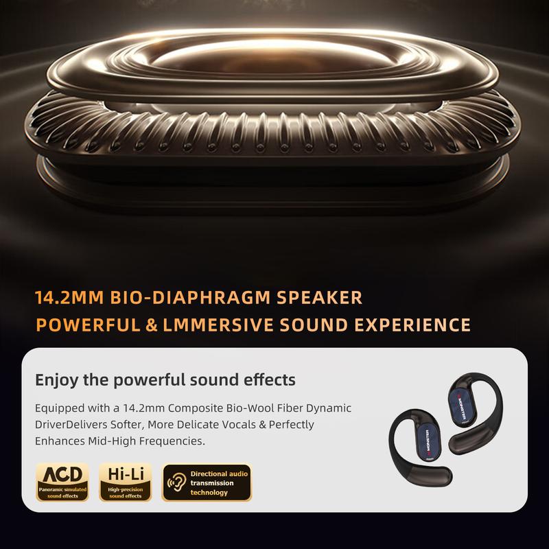 Over-the-ear Bluetooth headphones